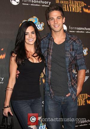 Jillian Murray, Dean Geyer The 4th Annual Los Angeles Haunted Hayride VIP Premiere Night, held at Griffith Park Los Angeles,...