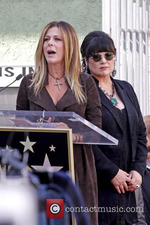 Rita Wilson and  Ann Wilson Heart is  honored with a Hollywood Star on the Hollywood Walk of Fame...