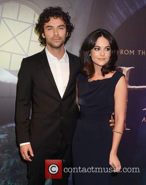 Aidan Turner and Sarah Greene  Irish Premiere of 'The Hobbit: An Unexpected Journey' at The Savoy - Arrivals Dublin,...