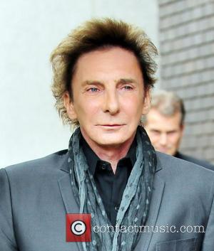 Barry Manilow outside the ITV studios London, England - 15.05.12