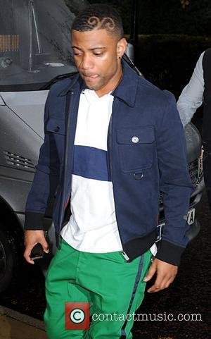 Jonathan Gill aka JB  JLS arrive at Key 103 FM Radio Manchester, England - 05.10.12