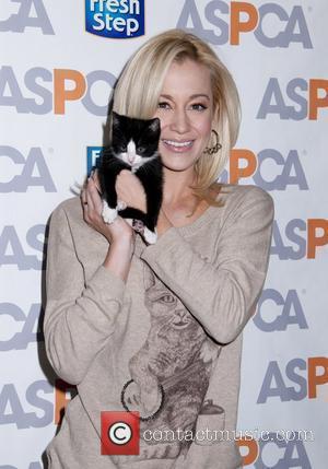 Kellie Pickler unveils the Fresh Step limited-edition cat sweater benefiting the ASPCA - held at the ASPCA Adoption Center New...