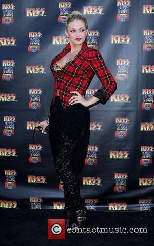 Angel Porrino KISS by Monster Mini Golf grand opening - Arrivals  Las Vegas, Nevada - 15.03.12