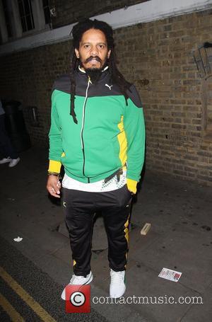 Rohan Marley at Puma Yard to watch the Men's 200m on Day 13 of the London 2012 Olympic Games London,...