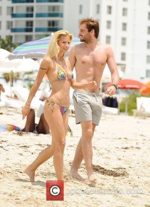 Michelle Hunziker and Tomaso Trussardi on holiday at Miami beach Miami Beach, Florida - 03.06.12