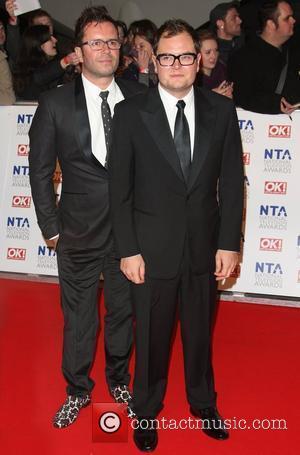 Alan Carr with his boyfriend Paul The National Television Awards 2012 (NTA's) - Arrivals London, England - 25.01.12