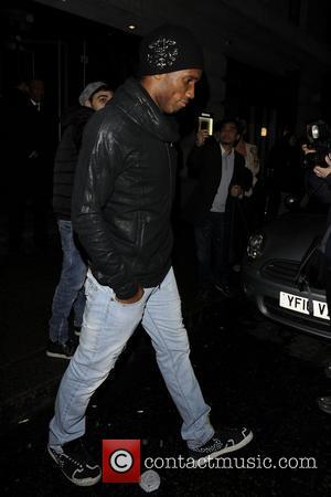 Chelsea FC player Didier Drogba leaves Novikov Restaurant and Bar after celebrating his teams FA Cup Final win over Liverpool...