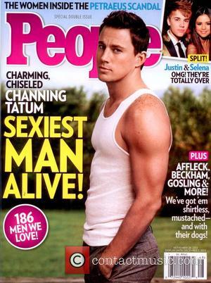 Channing Tatum  appears on People Magazine's 'Sexiest Man Alive' cover USA - 14.11.12 Supplied by   WENN does...