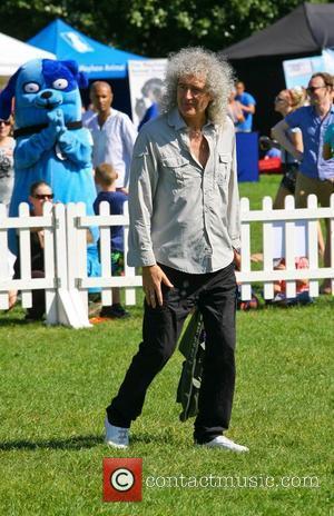 Brian May Celebrities attend the Pup Aid 2012 held on Primrose Hill London, England - 08.09.12