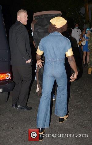 Kevin Hart arrives Rihanna's Halloween party held at Grey Stones Manor in West Hollywood  Los Angeles, California - 31.10.12