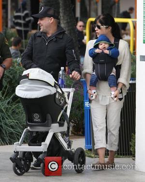 Selma Blair and her husband Ahmet Zappa take their son Arthur to a park in Malibu and then onto Malibu...