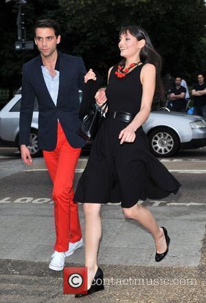 Mika and guest The Serpentine Gallery Summer Party held in Hyde Park - Arrivals. London, England - 26.06.12