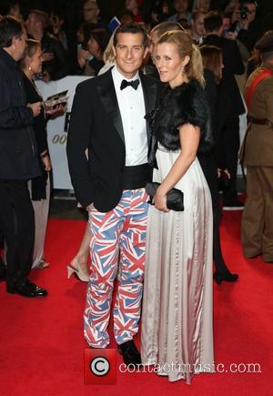 Bear Grylls with his wife James Bond Skyfall World Premiere held at the Royal Albert Hall- Arrivals London, England -...