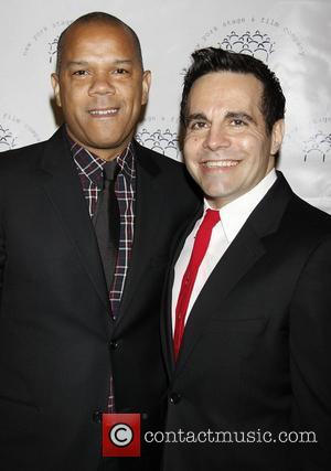 Jerry Dixon and Mario Cantone  The 2011 New York Stage and Film Winter Gala held at The Plaza Hotel...