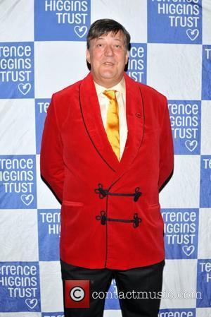 Stephen Fry Terrence Higgins Trust: Friends for Life - charity dinner  held at the Park Lane Hotel London, England...