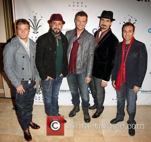 Backstreet Boys, A, L-r, Brian Littrell, J. Mclean, Nick Carter, Kevin Richardson and Howie Dorough