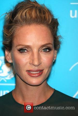 Uma Thurman 2011 UNICEF Snowflake Ball at Cipriani 42nd Street - Arrivals New York City, USA - 29.11.11