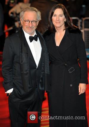 Kathleen Kennedy, Steven Spielberg, Odeon Leicester Square