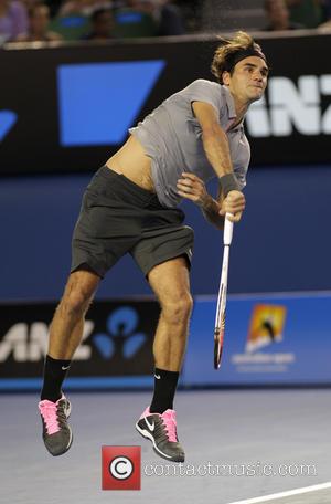 Roger Federer - Australian Open Tennis 2013 Melbourne Australia Thursday 17th January 2013