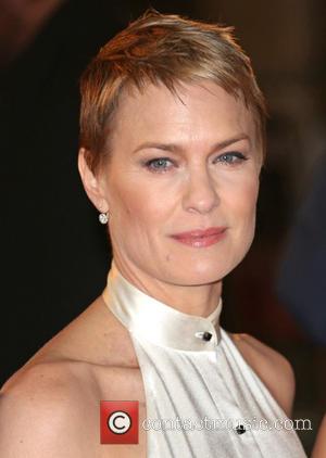 Robin Wright - 'House of Cards' TV premiere held at Odeon - London, United Kingdom - Thursday 17th January 2013