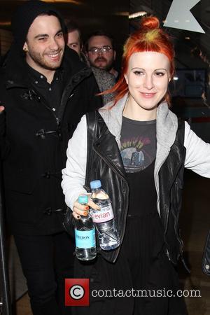 Hayley Williams - Paramore arrievs at the Kiss FM studios London England Tuesday 22nd January 2013