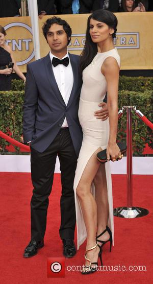 Kunal Nayyar and Neha Kapur - 19th Annual Screen Actors Guild (SAG) Awards Los Angeles California United States Sunday 27th...