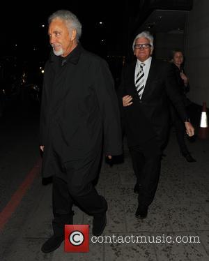 Tom Jones - Celebrities leave China Tang restaurant