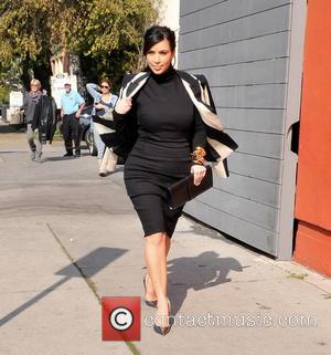 Kim Kardashian - Kim Kardashian seen out and about