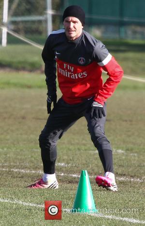 David Beckham - David Beckham training London United Kingdom Thursday 7th February 2013