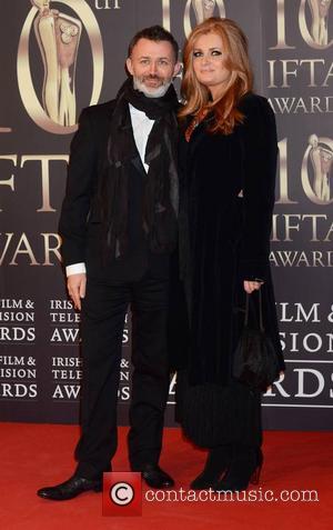 Tommy Tiernan and Yvonne McMahon - Guests attend the 2013 IFTA Awards at The Convention Centre Dublin Ireland Saturday 9th...