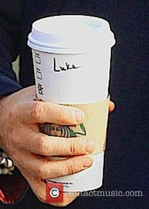 Lukas Haas and coffee - Lukas Haas at the Grove - Hollywood, California, USA - Wednesday 13th February 2013