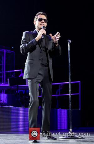 Marc Anthony - Marc Anthony performing at the Barclays Center...