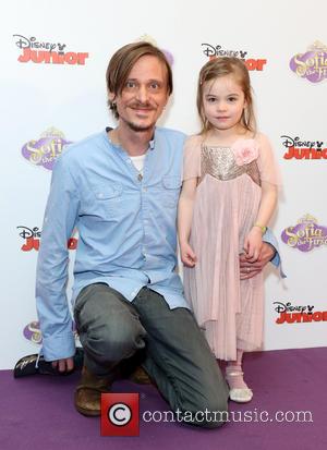 Mackenzie Crook and daughter Scout Crook - Sofia the First launch - London, United Kingdom - Friday 22nd February 2013