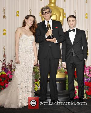 Kristen Stewart, Rick Carter and Daniel Radcliffe