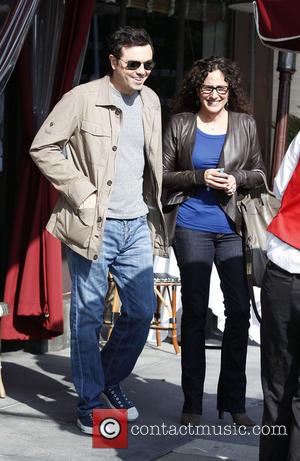 Seth MacFarlane - Actor Seth MacFarlane and a friend leave a cafe after having lunch together in Beverly Hills -...