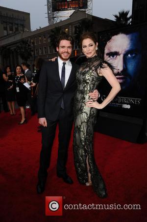 Richard Madden and Esme Bianco - Premiere of the third season of HBO Series 'Game of Thrones' - Arrivals -...