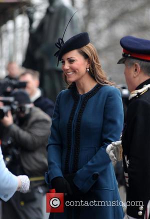 Kate Middleton, Catherine and Duchess of Cambridge - Members of the Royal Family visit Baker Street tube station to mark...