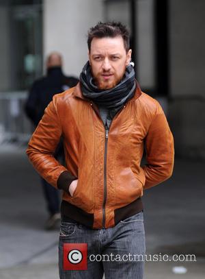 James McAvoy - James McAvoy at the BBC Radio 1 studios - London, United Kingdom - Monday 25th March 2013