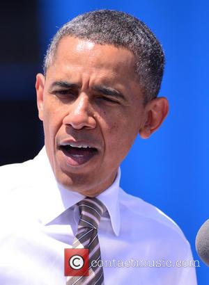 Barack Obama - U.S. President Barack Obama speaks at Miami...