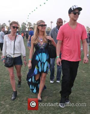 Paris Hilton, Nicky Hilton and River Viiperi