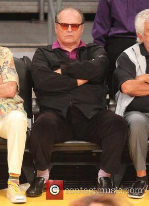 Jack Nicholson - Celebrities watch the Los Angeles Lakers play...