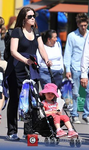 Vince Vaughn, Kyla Weber and Lockly Vaughn