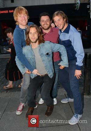 Domhnall Gleeson, Laurence Kinlan, Peter Coonan and Tighe Murphy - The cast of Love/Hate were among guests who attended the...