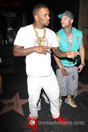 The Game - The Game leaving Katsuya Hollywood