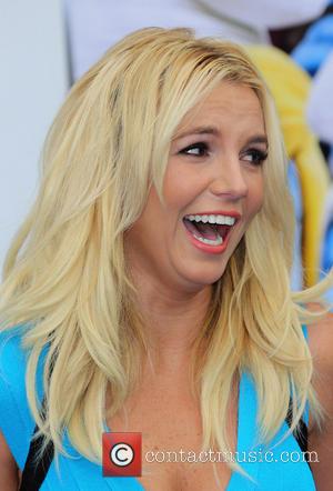 Britney Spears - The Los Angeles premiere of 'Smurfs 2'...