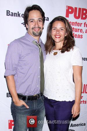 Lin-manuel Miranda and Vanessa Nadal