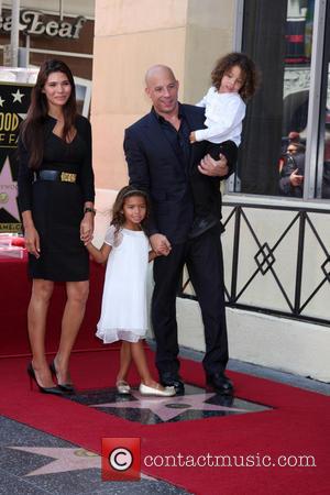 Paloma Jimenez, Hania Riley Diesel, Vin Diesel and Vincent Diesel