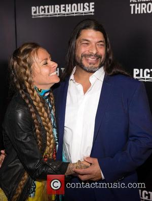 Robert Trujillo and Chloe Trujillo