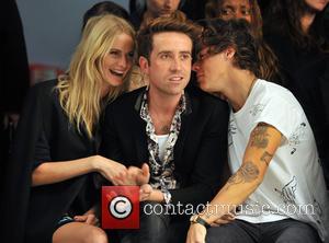 Poppy Delevingne, Nick Grimshaw and Harry Styles