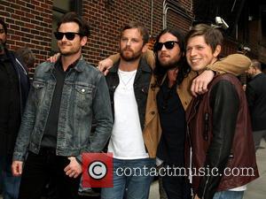 Jared Followill, Caleb Followill, Nathan Followill and Matthew Followill Of The Kings Of Leon